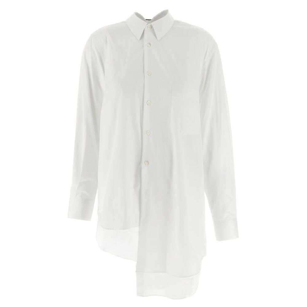 Comme Des Garçons White Cotton Women's Blouse